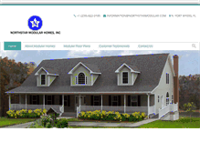 Tablet Screenshot of northstarmodular.com